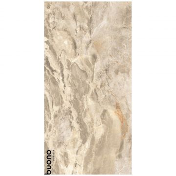 Базовая плита Буоно Керамика Marble 120х60 см коричневый полированная M4409P, Vision Natural Glossy M4409P, Buono Ceramica