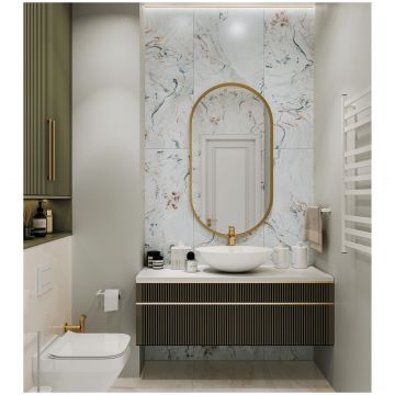 Базовая плита Буоно Керамика Queen 120х60 см бежевый матовая QVL4607M, Serenity Onyx Matt, Buono Ceramica