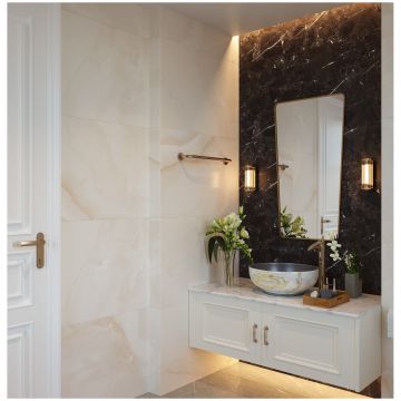 Базовая плита Буоно Керамика Queen 120х60 см бежевый матовая QVL4607M, Serenity Onyx Matt, Buono Ceramica