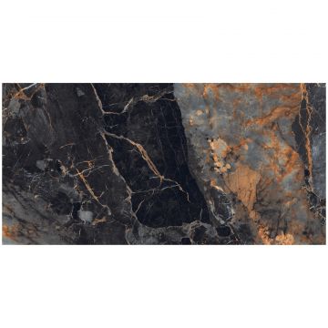 Базовая плита Буоно Керамика Queen 120х60 см серый матовая QVL4608M, Galaxia Stone Matt, Buono Ceramica