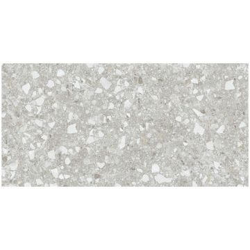 Базовая плита Буоно Керамика Terrazzo 120х60 см серый матовая TVL4804M, CLASSIC CREMA MATT, Buono Ceramica