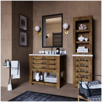Базовая плита Буоно Керамика Clayton 120х60 см коричневый матовая CVL4496M, Colori Brown Matt, Buono Ceramica
