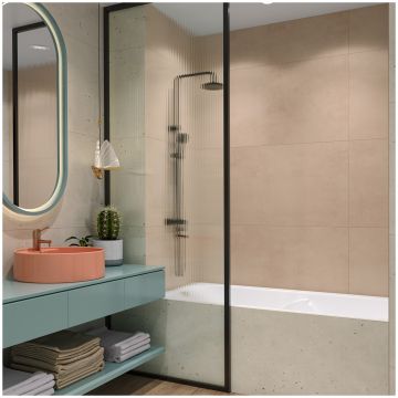 Базовая плита Буоно Керамика Clayton 120х60 см бежевый матовая CVL4497M, Colori Dust Matt, Buono Ceramica