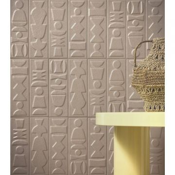 Декор 41zero42 (41зиро42) Nok Totem Taupe 6.5x20 см