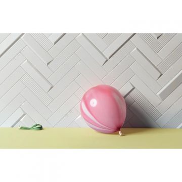 Плитка настенная 41zero42 (41зиро42) Biscuit Plain Bianco 5x20 см
