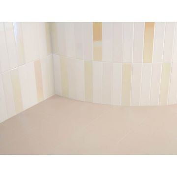 Плитка настенная 41zero42 (41зиро42) Spectre Cream Hologram Mix (24% Hologram, 38% Cream Matte, 38% Cream Glossy) 5x25 см, глянцевая