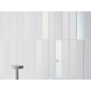 Плитка настенная 41zero42 (41зиро42) Spectre Milk Glossy 5x25 см, глянцевая