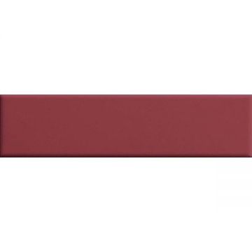 Плитка настенная 41zero42 (41зиро42) Biscuit Plain Bordeaux 5x20 см