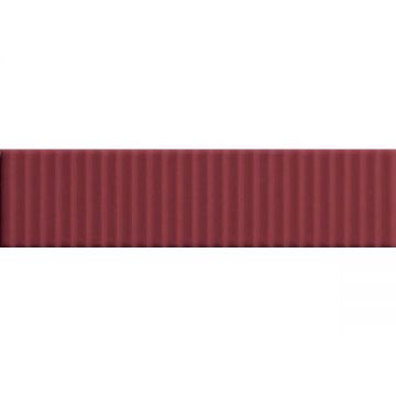 Плитка настенная 41zero42 (41зиро42) Biscuit Strip Bordeaux 5x20 см