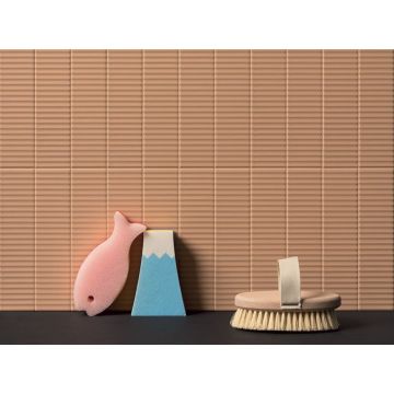 Плитка настенная 41zero42 (41зиро42) Biscuit Strip Terra 5x20 см