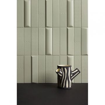 Плитка настенная 41zero42 (41зиро42) Biscuit Stud Salvia 5x20 см