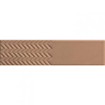 Плитка настенная 41zero42 (41зиро42) Biscuit Waves Terra 5x20 см