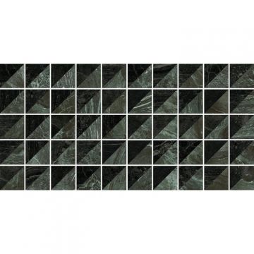 Керамогранит 41zero42 (41зиро42) Dandy Flag Green-Black 18.6x18.6 см