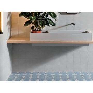 Керамогранит 41zero42 (41зиро42) Futura Drop Blue 15x15 см