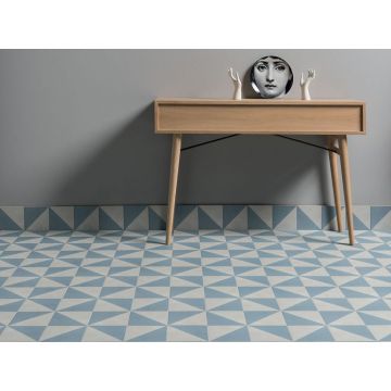 Керамогранит 41zero42 (41зиро42) Futura Half Blue 15x15 см