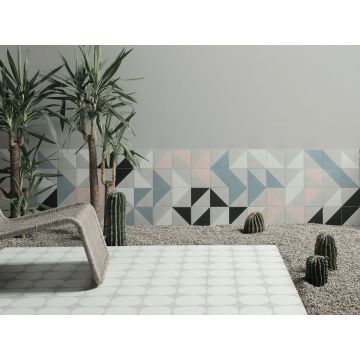 Керамогранит 41zero42 (41зиро42) Futura Half Blue 15x15 см