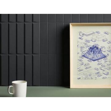 Плитка настенная 41zero42 (41зиро42) Biscuit Peak Notte 5x20 см