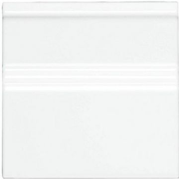Плинтус Adex (Адекс) Neri Rodapie Clasico Blanco (Бланко) Z 15х15 см