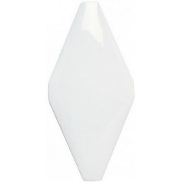 Плитка настенная Adex (Адекс) Rombos Rombo Acolchado Blanco (Бланко) 10х20 см