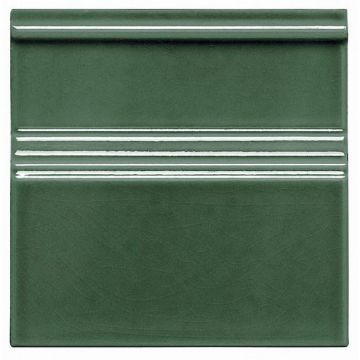 Плинтус Adex (Адекс) Modernista Rodapie Clasico C/C Verde Oscuro 15x15 см
