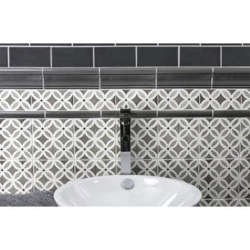 Бордюр Adex (Адекс) Studio Cornisa Volcanico 7.5х19.8 см