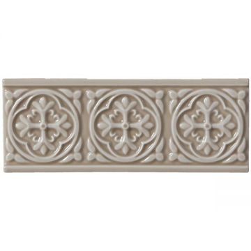 Бордюр Adex (Адекс) Studio Relieve Palm Beach Silver Sands 7.5x19.8 см