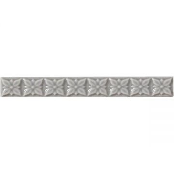 Бордюр Adex (Адекс) Studio Relieve Ponciana Graystone 2.5x19.8 см
