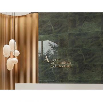 Керамогранит Marjan Tile (Маржан Тайл) Stone Forest Green 60x120 см, 7738