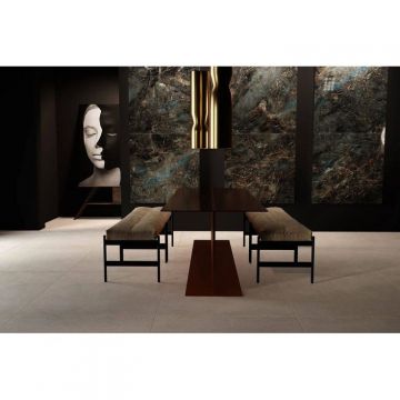 Керамогранит Marjan Tile (Марьян Тайл) Stone Prada Black 60X120 см