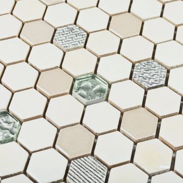 Мозаика Bonaparte (Бонапарт) Deluxe Глянцевая 30.5x30.2 см