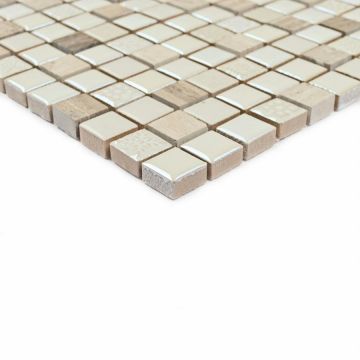 Мозаика Bonaparte (Бонапарт) Iceland Глянцевая 30x30 см (чип 1,5x1,5 см)