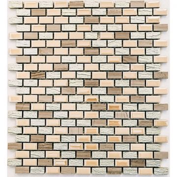 Мозаика Bonaparte (Бонапарт) Select Матовая 30.6x26.9 см (чип 1,2x2,5 см)