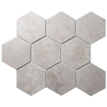 Мозаика Bonaparte (Бонапарт) Agate Beige Матовая 25.6x29.55 см (чип 9,5x10 см)