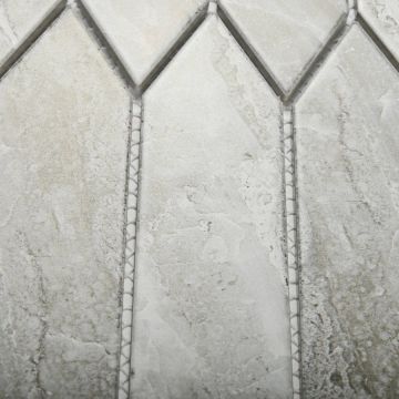 Мозаика Bonaparte (Бонапарт) Level light Матовая 25.5x31.3 см (чип 4,8x19,5 см)