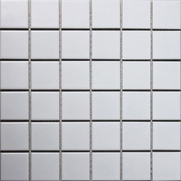 Мозаика Bonaparte (Бонапарт) Manila White Матовая 30.6x30.6 см (чип 4,8x4,8 см)