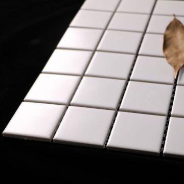 Мозаика Bonaparte (Бонапарт) Manila White Матовая 30.6x30.6 см (чип 4,8x4,8 см)