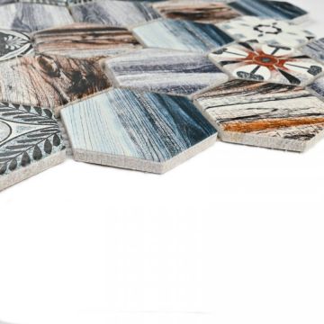 Мозаика Bonaparte (Бонапарт) Mumbai Матовая 27.1x28.1 см (чип 5,1x5,9 см)