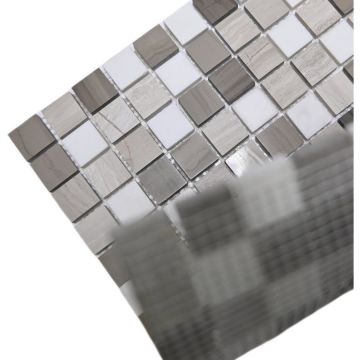 Мозаика Bonaparte (Бонапарт) Alamosa-20 Полированная 30.5x30.5 см (чип 2x2 см)