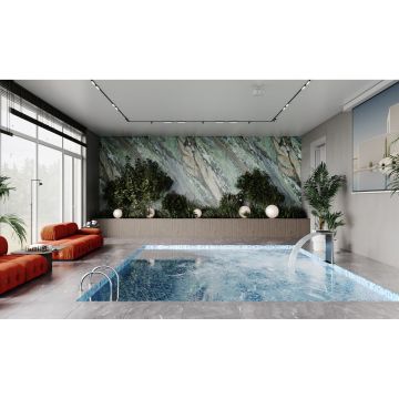 Мозаика Bonaparte (Бонапарт) Blue wave-1 Глянцевая 30x30 см (чип 2,5x2,5 см)