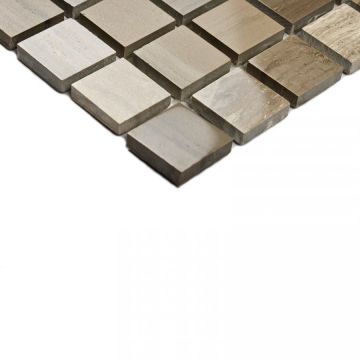 Мозаика Bonaparte (Бонапарт) Kansas-15 Полированная 30.5x30.5 см (чип 1,5x1,5 см)