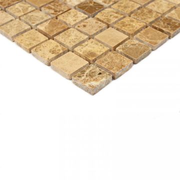 Мозаика Bonaparte (Бонапарт) Madrid-15 slim Полированная 30.5x30.5 см (чип 1,5x1,5 см)