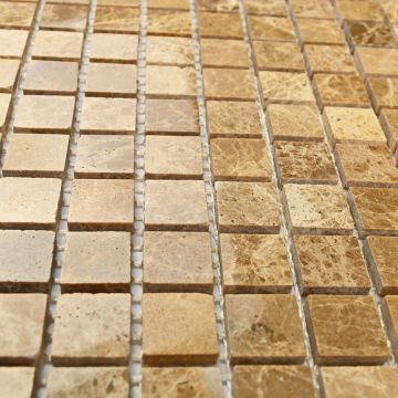 Мозаика Bonaparte (Бонапарт) Madrid-15 slim Полированная 30.5x30.5 см (чип 1,5x1,5 см)