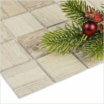 Мозаика Bonaparte (Бонапарт) Ottawa Полированная 30.5x30.5 см (чип 4,8x4,8 см)