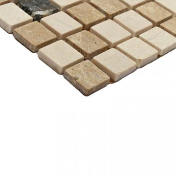 Мозаика Bonaparte (Бонапарт) Turin-15 slim Матовая 30.5x30.5 см (чип 1,5x1,5 см)