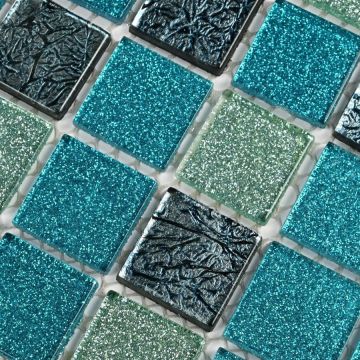 Мозаика Bonaparte (Бонапарт) Breeze Глянцевая 30x30 см (чип 2,5x2,5 см)