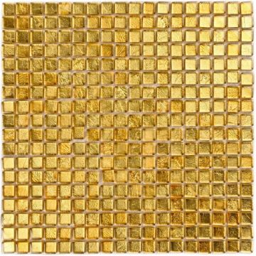 Мозаика Bonaparte (Бонапарт) Classik gold Глянцевая 30x30 см (чип 1,5x1,5 см)