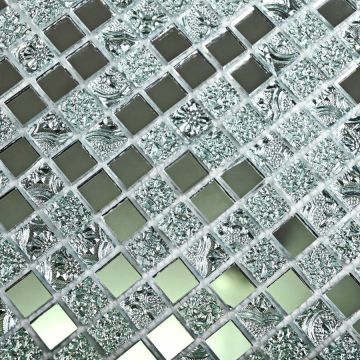 Мозаика Bonaparte (Бонапарт) Mirror Глянцевая 30x30 см (чип 1,5x1,5 см)