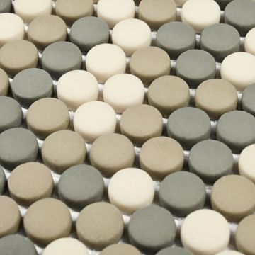 Мозаика Bonaparte (Бонапарт) Pixel mist Матовая 32.5x31.8 см