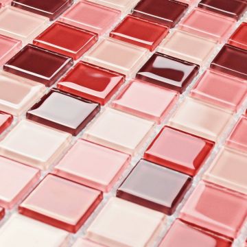 Мозаика Bonaparte (Бонапарт) Plum mix Глянцевая 30x30 см (чип 2,5x2,5 см)