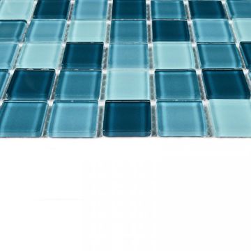 Мозаика Bonaparte (Бонапарт) Sea wave-1 Глянцевая 30x30 см (чип 2,5x2,5 см)